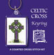 Crafts, Cross Stitch Keyring Kit, Celtic Cross